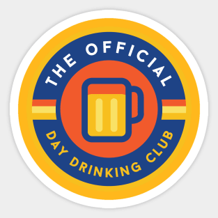 Day Drinking Club Sticker